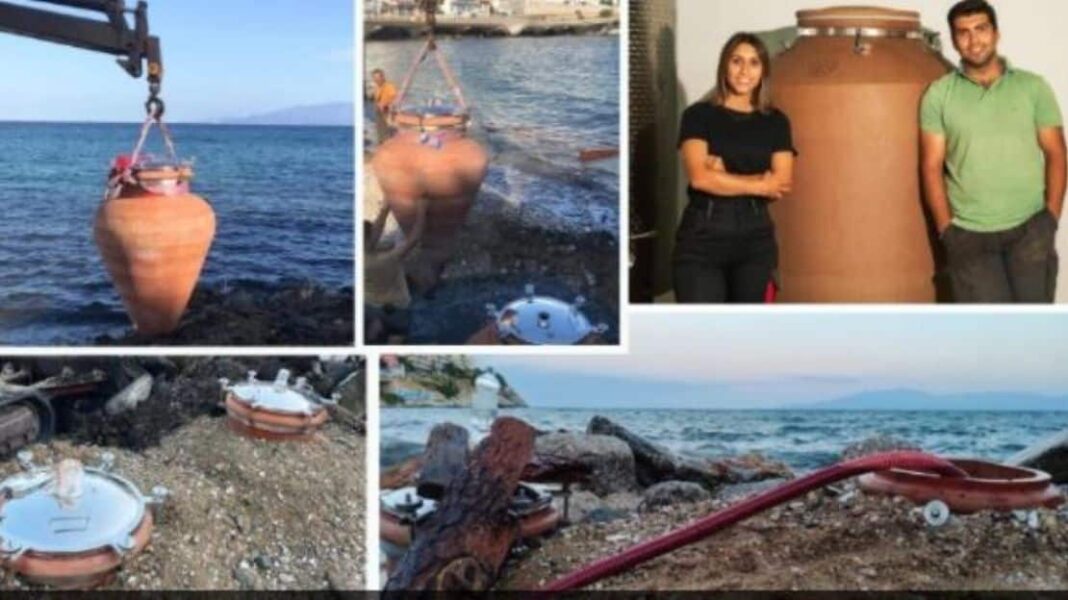 Καβάλα: Κρασιά υψηλών προδιαγραφών με παλαίωση σε αμφορείς μέσα στο έδαφος! - Cibum.gr