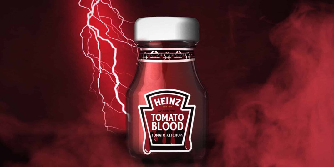 Αίμα από Κέτσαπ: Η νέα πρόταση της Heinz για το Halloween! - Cibum.gr