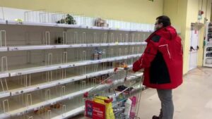 Ρωσία: Άδεια ράφια στα supermarket - Ελλείψεις Βασικών αγαθών - Cibum.gr