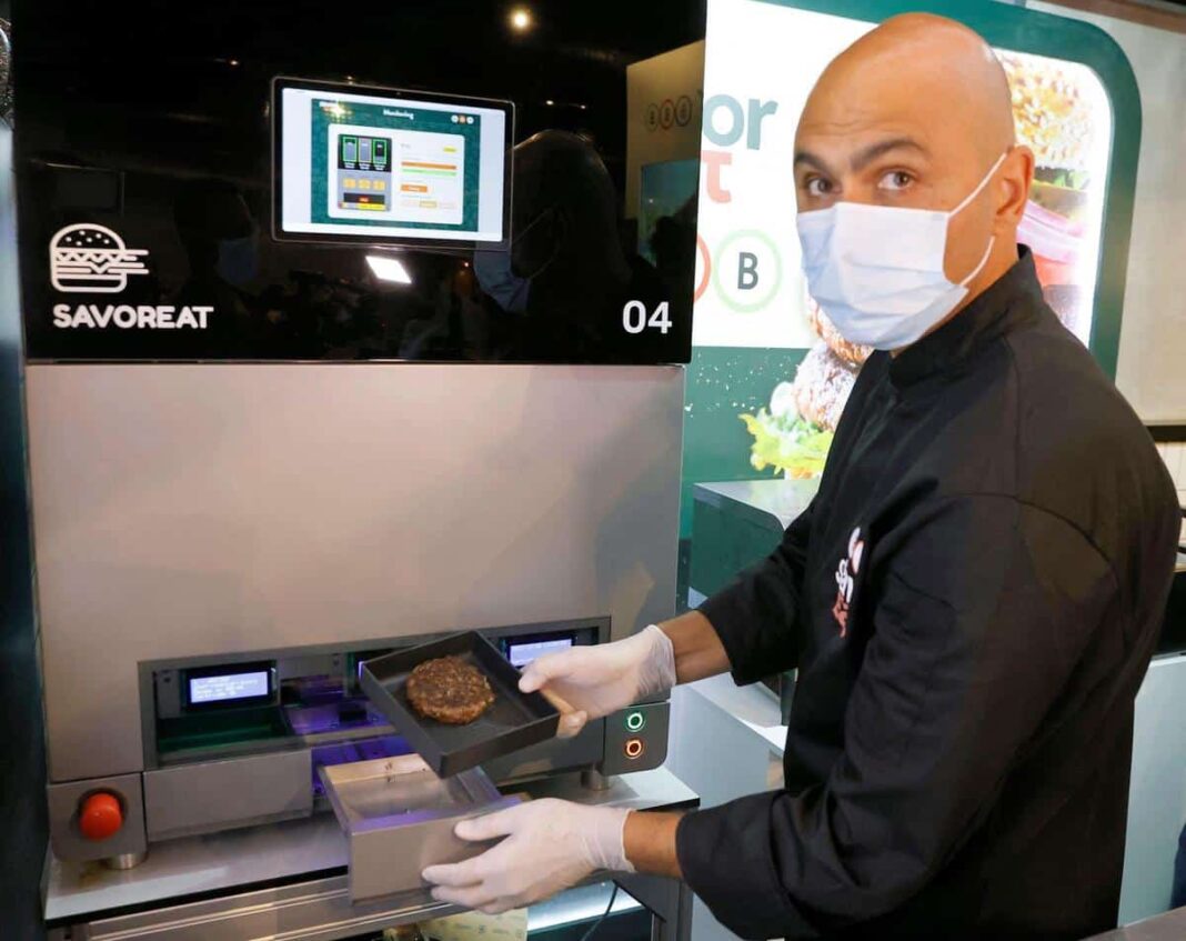 Διεθνή: Ρομπότ φτιάχνει burger ala carte - Cibum.gr