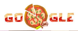 Στην πίτσα αφιερωμένο το σημερινό doodle της Google - Cibum.gr
