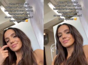 Tik tok viral: Στέλνει «κερασμένα» ποτά στον εαυτό της για να ζηλέψουν τα ραντεβού της…!