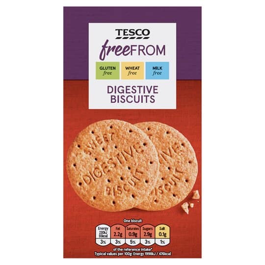 Digestive με μεταλλικά κομμάτια - Ανάκληση από την Tesco - Cibum.gr
