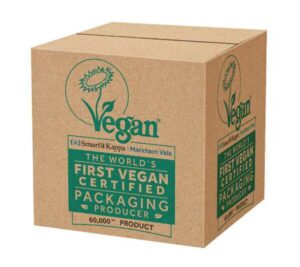 Η πρώτη συσκευασία με πιστοποίηση Vegan