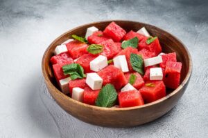 Καρπούζι με φέτα ανάμεσα στους πιο δημοφιλείς συνδυασμούς σνακ