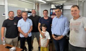 Τον Αγροτικό Συνεταιρισμό Άσσου επισκέφθηκε ο υφυπουργός Ανάπτυξης και Επενδύσεων Χρίστος Δήμας