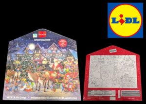 LIDL: Σαλμονέλα στα σοκολατάκια των Χριστουγεννιάτικων ημερολογίων Advent Calendar Favorina