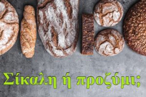 Ψωμί σίκαλης VS ψωμί με προζύμι
