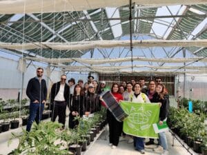 Επίσκεψη ξένων φοιτητών Γεωπονίας στο Organic Electronic Technologies