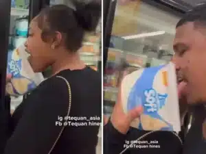 Αηδία! Ζευγάρι έγλυφε παγωτά σε σουπερμάρκετ και τα επέστρεφε στο ψυγείο – Viaral το βίντεο