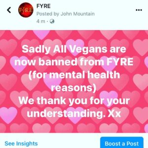 Σεφ απαγόρευσε την είσοδο σε vegan!