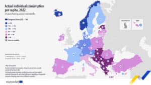 ΕΕ: Η Βουλγαρία είχε τη χαμηλότερη και το Λουξεμβούργο την υψηλότερη πραγματική ατομική κατανάλωση κατά κεφαλήν το 2022