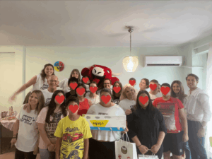 La Vache Qui Rit και Babybel στο “Χαμόγελο του παιδιού”