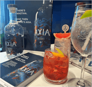 Axia: Το απόσταγμα μαστίχας στο AEGEAN Business Lounge του Ελ. Βενιζέλος