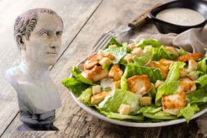 Σαλάτα του Καίσαρα: Από ποιον… καίσαρα πήρε το όνομα της;