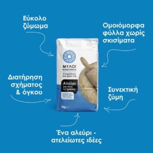 Αλεύρι για όλες τις χρήσεις από τους ΚΥΛΙΝΔΡΟΜΥΛΟΥΣ ΚΟΜΟΤΗΝΗΣ!