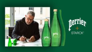 Το Perrier γιορτάζει τα 160 χρόνια με νέο μπουκάλι από τον Philippe Starck