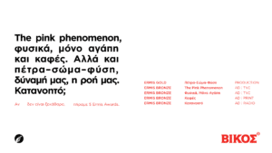 Η Βίκος Α.Ε. «σαρώνει» τα Ermis Awards με 5 σημαντικές διακρίσεις