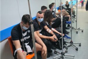 Στο νοσοκομείο με τροφική δηλητηρίαση 10 αθλητές του ΠΑΟΚ της ομάδας χάντμπολ