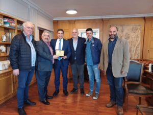 Συνάντηση του προεδρείου του ΣΕΚΛΑ με τον υπουργό Αγροτικής Ανάπτυξης, Λευτέρη Αυγενάκη