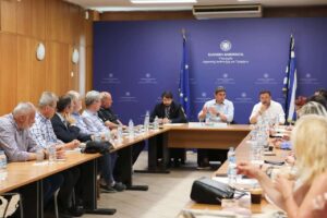 Συνάντηση του ΥπΑΑΤ με τους εκπροσώπους των εννέα Διεπαγγελματικών Οργανώσεων