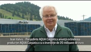 AQUA Carpatica: Επένδυση 20 εκατ. ευρώ για το νέο εργοστάσιο στη Ρουμανία