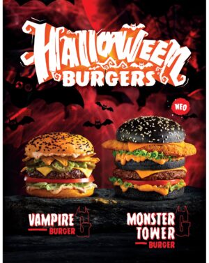 Τα Limited Edition Halloween burgers έρχονται ξανά στα Goody’s Burger House!