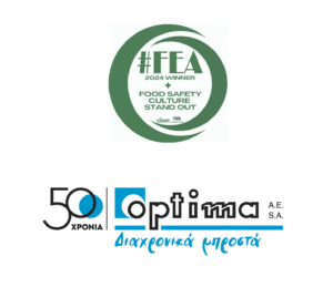 Η ΟΠΤΙΜΑ ΑΕ βραβεύτηκε στην κατηγορία FOOD SAFETY CULTURE STAND OUT στα Food Experts’ Awards 2024