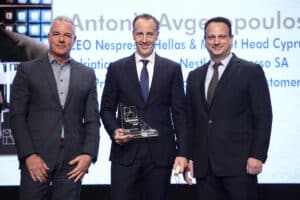 Manager of the year 2024 ο Αντώνης Αυγερόπουλος, CEO Nespresso του ομίλου Nestle