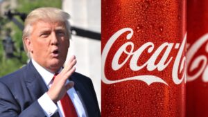 Coca-Cola: Το αναμνηστικό μπουκάλι της για τον Τραμπ που προκάλεσε αντιδράσεις
