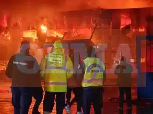 Η ανακοίνωση της αρτοβιομηχανίας ΚΑΡΑΜΟΛΕΓΚΟΣ για τη φωτιά στο εργοστάσιο στο Κορωπί