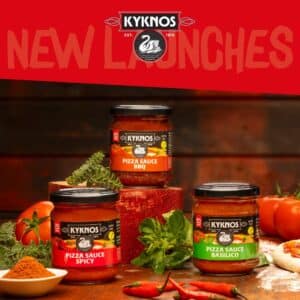 Νέα έτοιμη σάλτσα για πίτσα από την ΚΥΚΝΟΣ