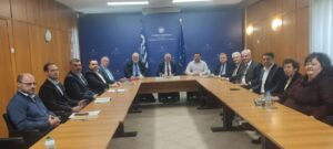Συνάντηση του ΥπΑΑΤ Κώστα Τσιάρα με το νέο Δ.Σ. του ΟΠΕΚΕΠΕ