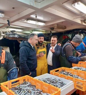 Στην ιχθυόσκαλα Νέας Μηχανιώνας στελέχη του ΥΠΑΑΤ