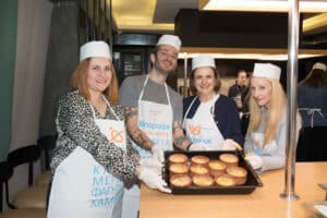 Η Άννα Λεκατσά στο σεμινάριο μαγειρικής για μείωση της σπατάλης τροφίμων του “Μπορούμε”