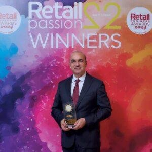 Κορυφαία διάκριση του Γιάννη Μασούτη ως Retail Manager of the Year!