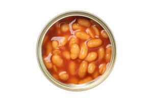 Σαύρα μέσα σε κονσέρβα με φασόλια (φωτογραφία)