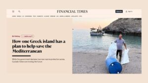 Financial Times: Η Αμοργός δείχνει τον δρόμο για ένα βιώσιμο μέλλον της Μεσογείου