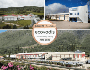 Η ΗΠΕΙΡΟΣ ΑΕΒΕ λαμβάνει για 2η χρονιά την Πιστοποίηση Βιωσιμότητας ECOVADIS