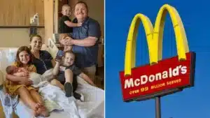 Ξεγέννησε τη γυναίκα του σε πάρκινγκ των McDonald’s!