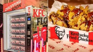 Η KFC αποκαλύπτει τον πρώτο αυτόματο πωλητή τηγανητού κοτόπουλου
