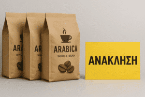 Καφές 100% arabica ιδιωτικής ετικέτας μεγάλου σουπερμάρκετ μολύνθηκε με καρκινογόνο ουσία – Ντόμινο ανακλήσεων