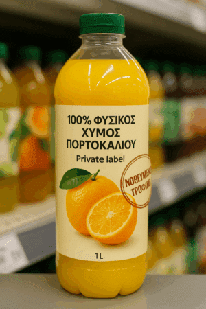 Απάτη με “100% φυσικό” χυμό — Μεγάλο σουπερμάρκετ παραπλανεί τους καταναλωτές με χυμό ιδιωτικής ετικέτας