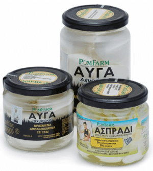 Βρασμένα και καθαρισμένα ολόκληρα αυγά σε βάζο (τουρσί) από την POMFARM!