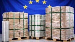 PPWR: Εξαίρεση από τους στόχους 100% επαναχρησιμοποίησης του άρθρου 29 για τα περιτυλίγματα και τους ιμάντες παλετών