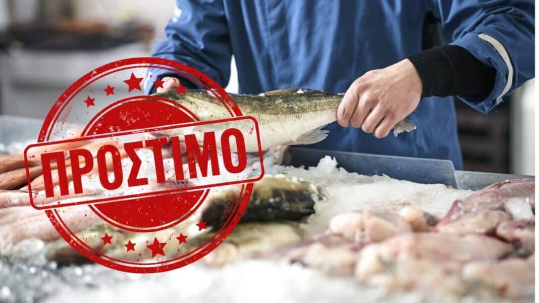 Ελλάδα: Ιχθυοπώλης πουλούσε φαγκρί υδατοκαλλιέργειας ως αλιευμένο στη θάλασσα – Πρόστιμο 3.000 ευρώ