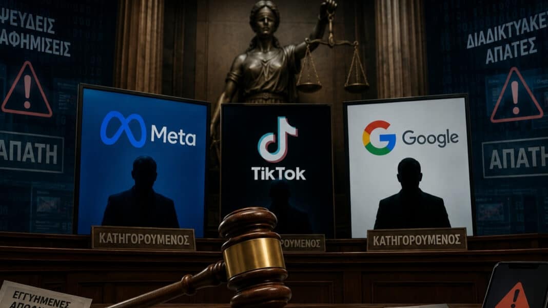 Meta, TikTok και Google στο εδώλιο για τις ψευδείς διαφημίσεις και τις διαδικτυακές απάτες