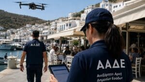 Ξεκινά «σαφάρι» ελέγχων της ΑΑΔΕ με AI, drones και tablet - Πάνω από 50.000 έλεγχοι το τριήμερο του Αγίου Πνεύματος