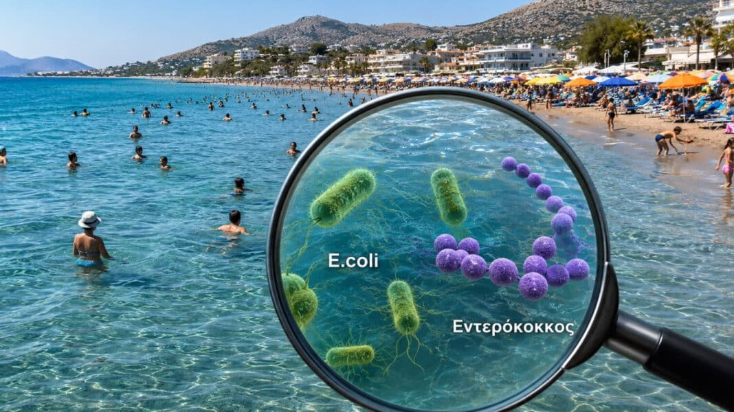 Υψηλοί δείκτες E. coli και εντερόκοκκου σε 16 παραλίες της Αν. Αττικής - Τι δείχνουν οι έλεγχοι και ποιοι είναι οι κίνδυνοι για την υγεία