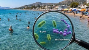 Υψηλοί δείκτες E. coli και εντερόκοκκου σε 16 παραλίες της Αν. Αττικής - Τι δείχνουν οι έλεγχοι και ποιοι είναι οι κίνδυνοι για την υγεία